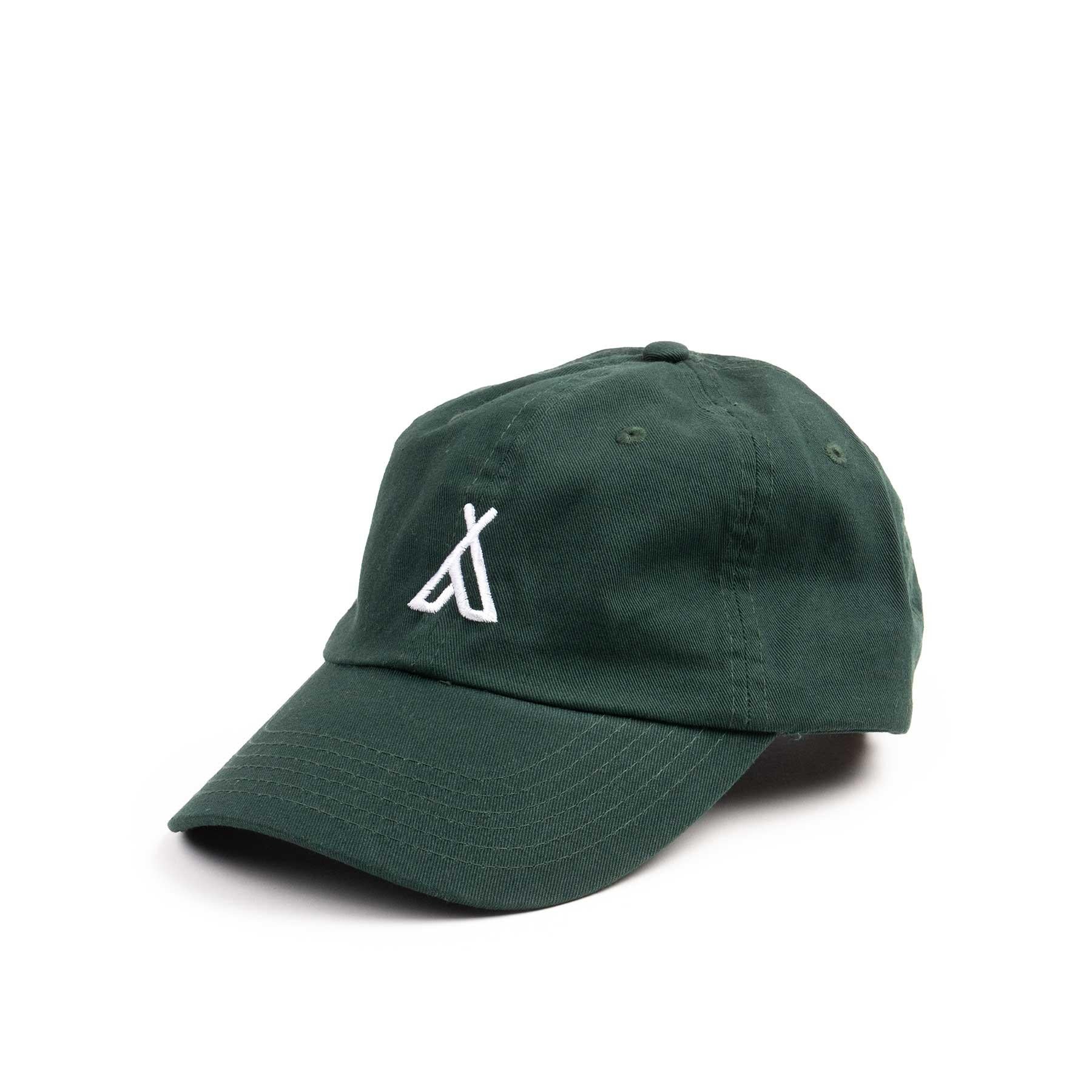Camp Campers dad hat, green — available at Norwood