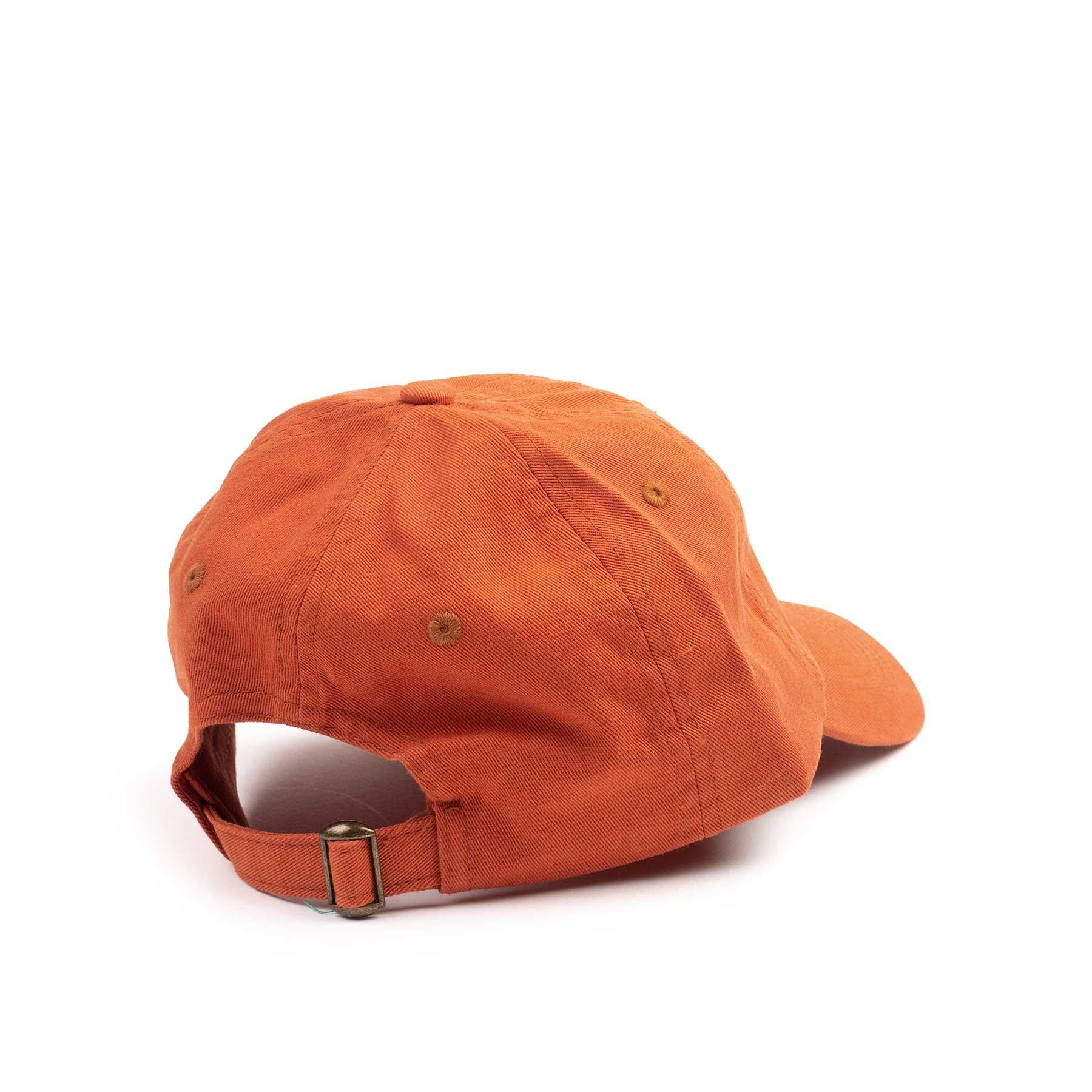 Camp Campers dad hat, orange — available at Norwood