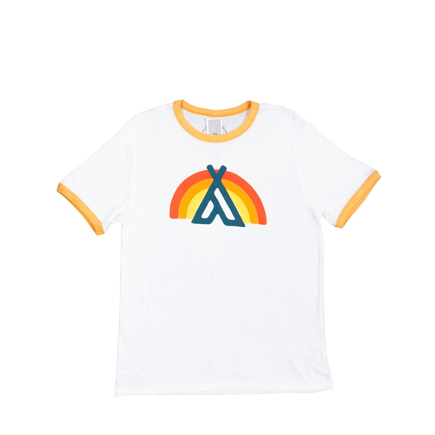 Camp Brand Goods Pitch Perfect unisex ringer t-shirt — available at Norwood