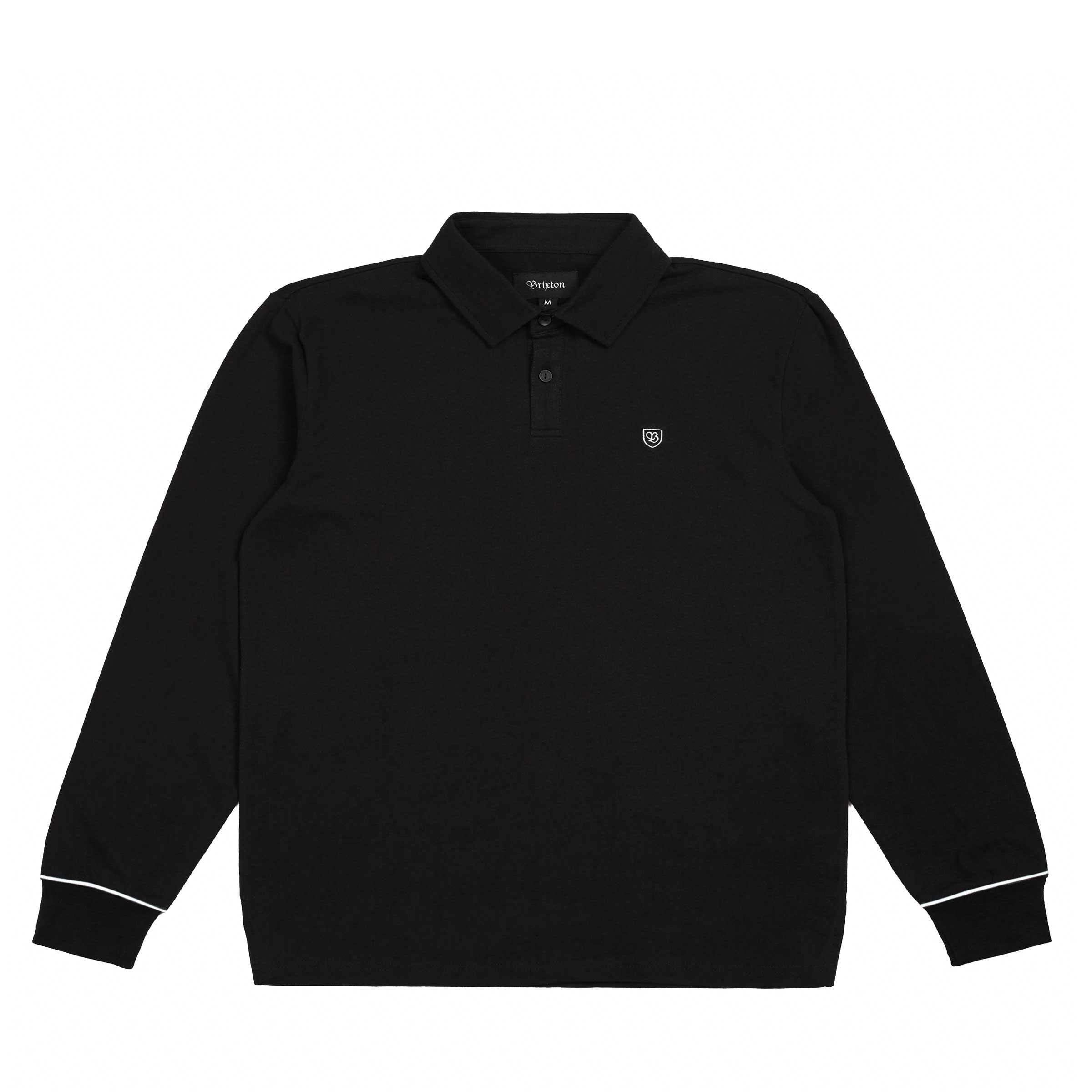 Brixton Carlos l/s polo — available at Norwood
