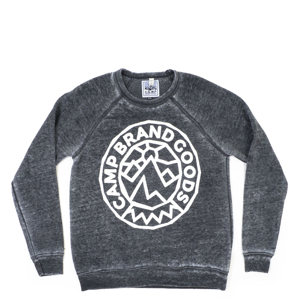 Camp Brand Goods Rockies Crewneck — available at Norwood