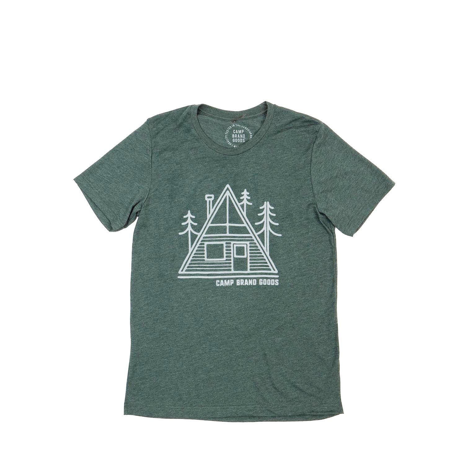 Camp Brand Goods A-Frame men's t-shirt — available at Norwood