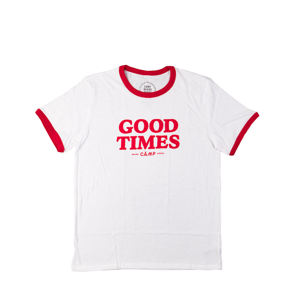 Camp Good Times Ringer T-Shirt — available at Norwood