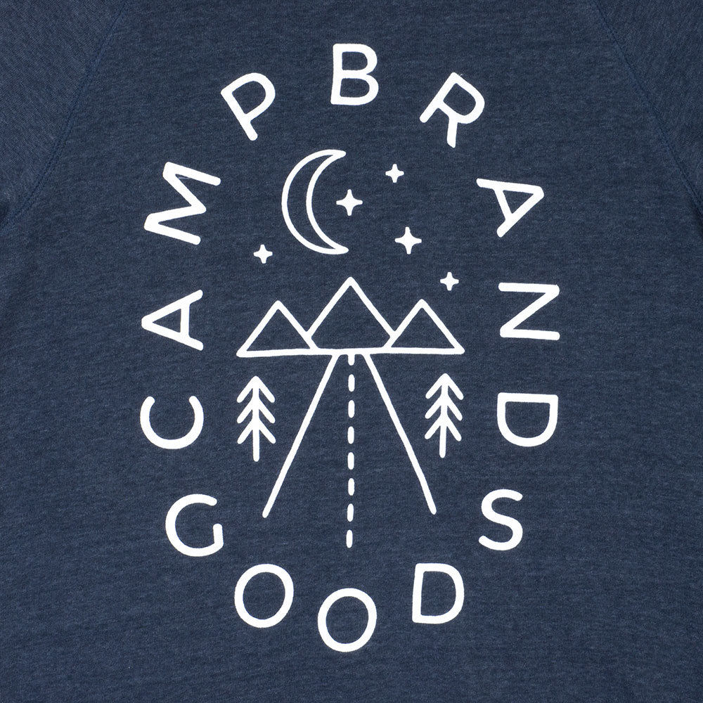 Camp Brand Night Sky Crewneck — available at Norwood