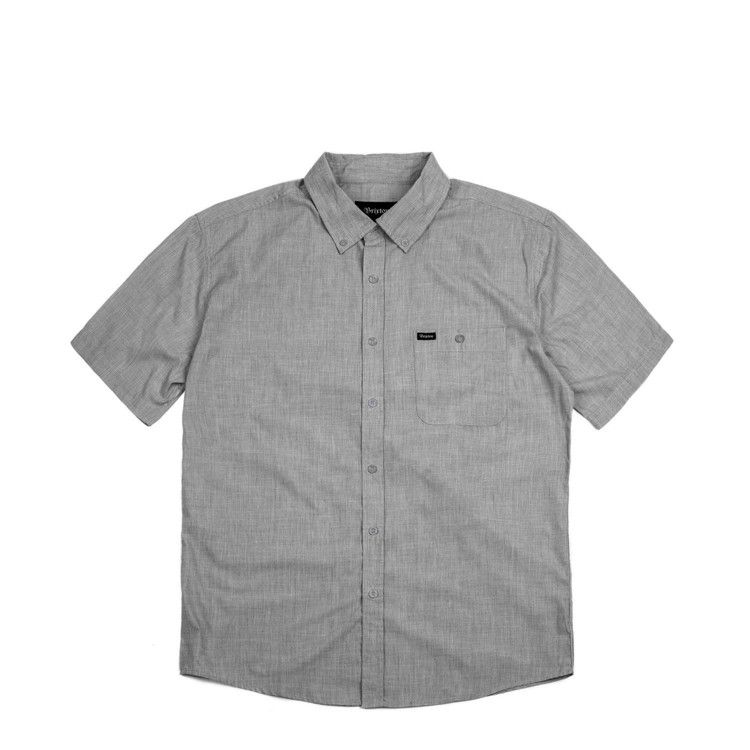 Brixton Central s/s woven shirt — available at Norwood