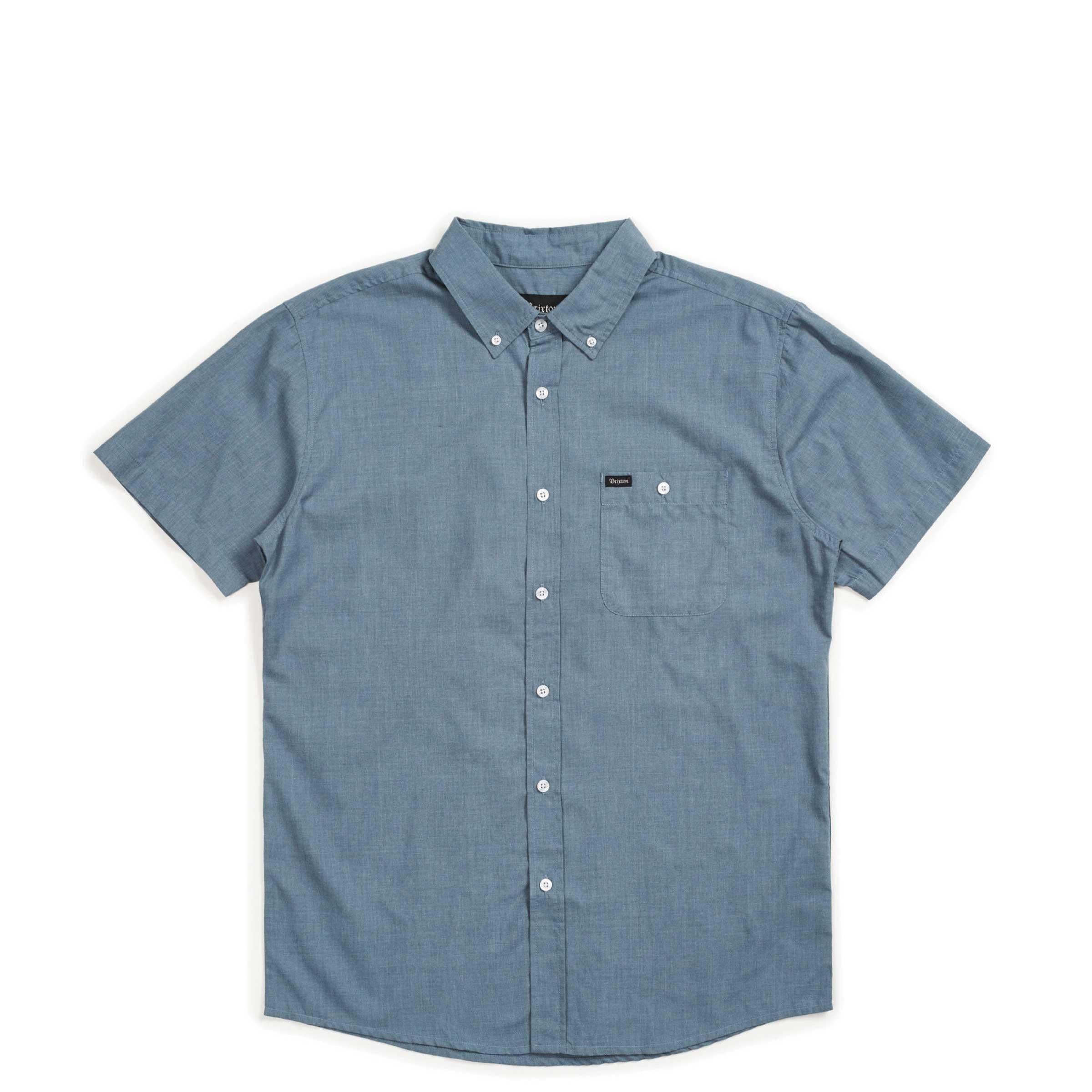 Brixton Central s/s woven shirt — available at Norwood