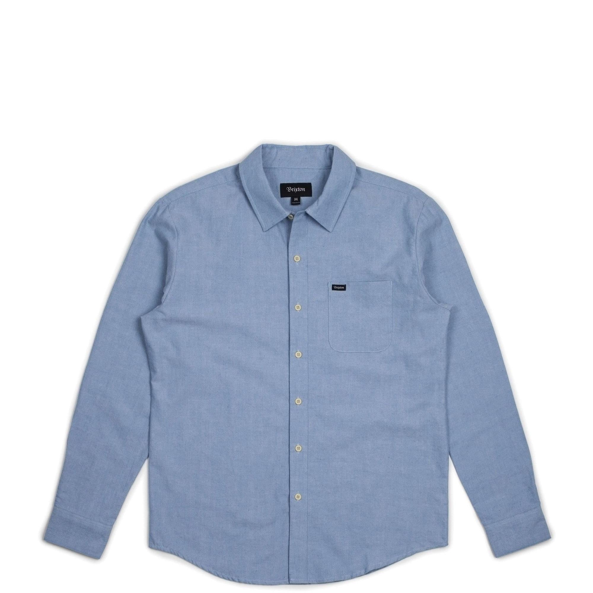 Brixton Charter Oxford L/S shirt — available at Norwood