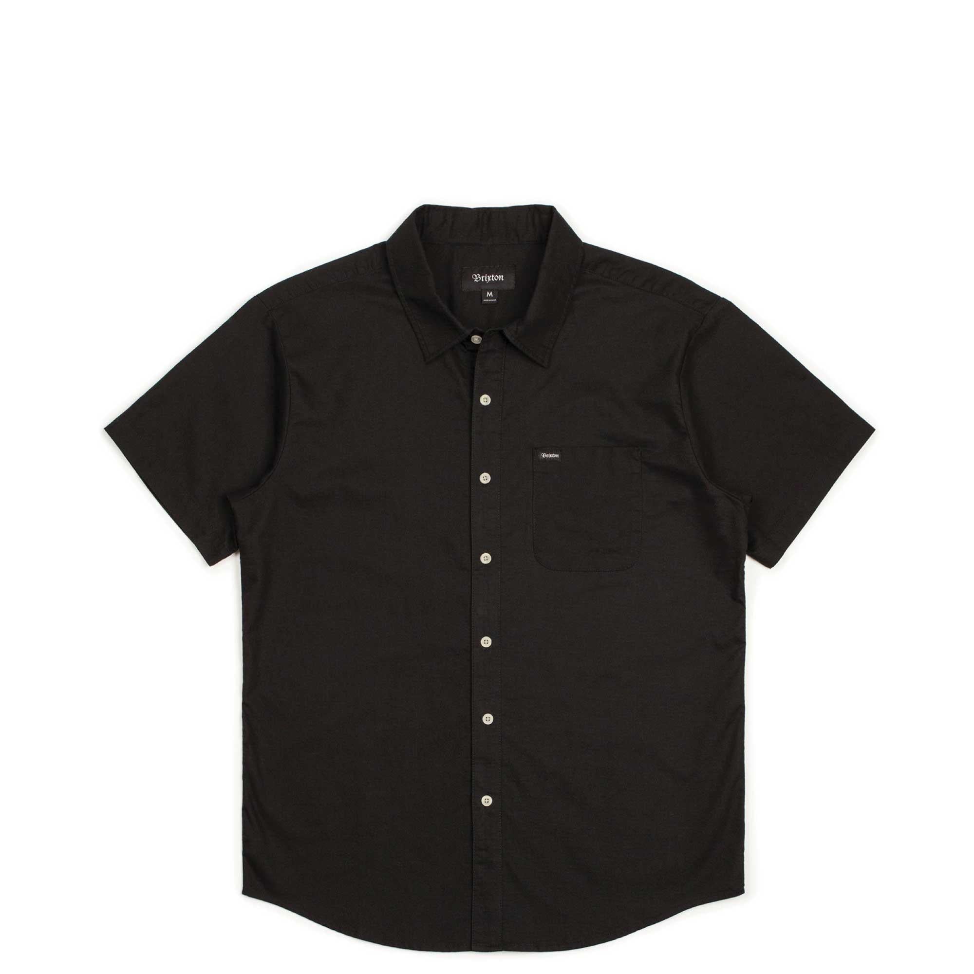 Brixton Charter Oxford s/s woven shirt — available at Norwood