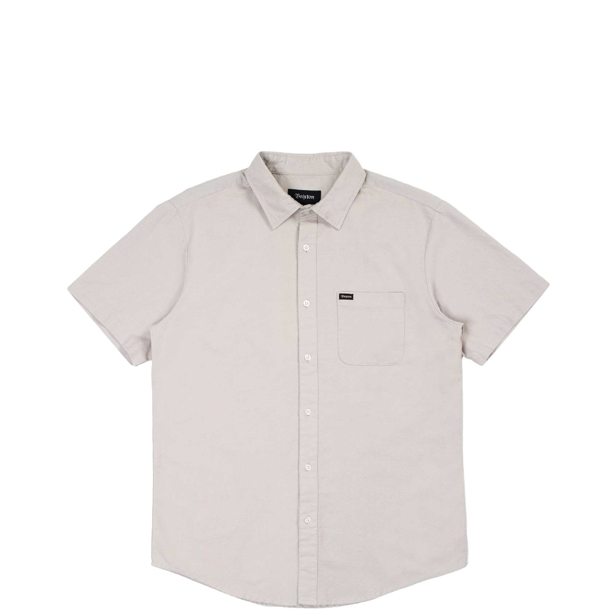 Brixton Charter Oxford s/s woven shirt — available at Norwood