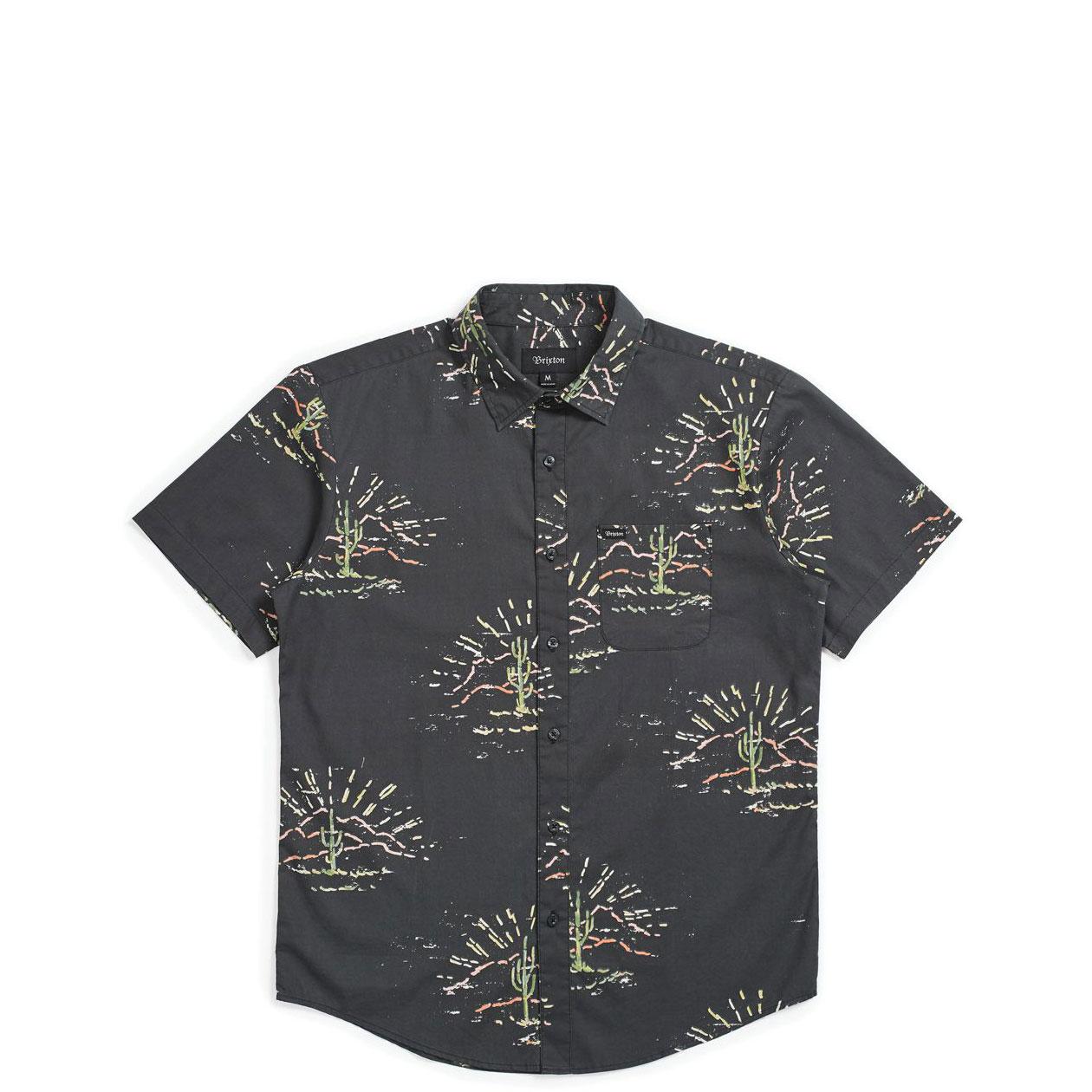 Brixton Charter Print woven shirt — available at Norwood