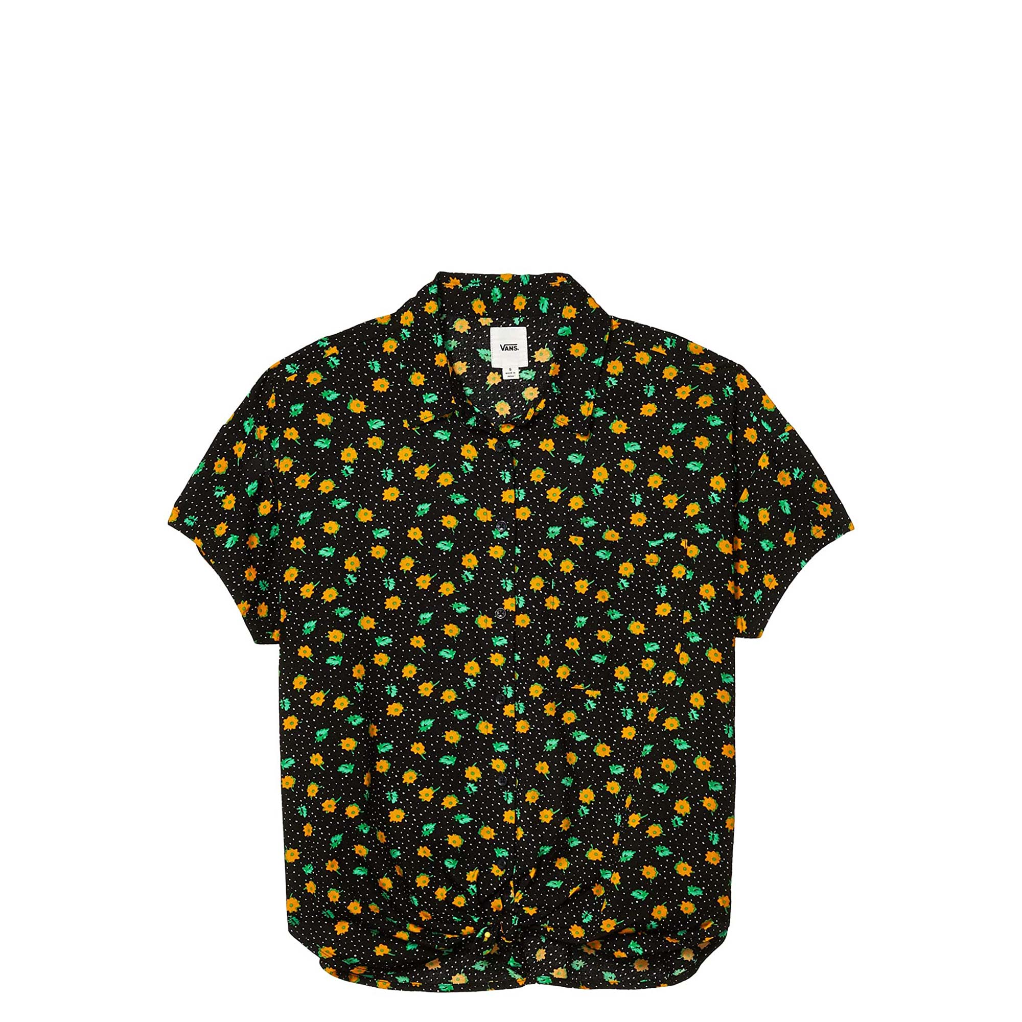 Vans Women's Commanding Lead woven top — available at Norwood