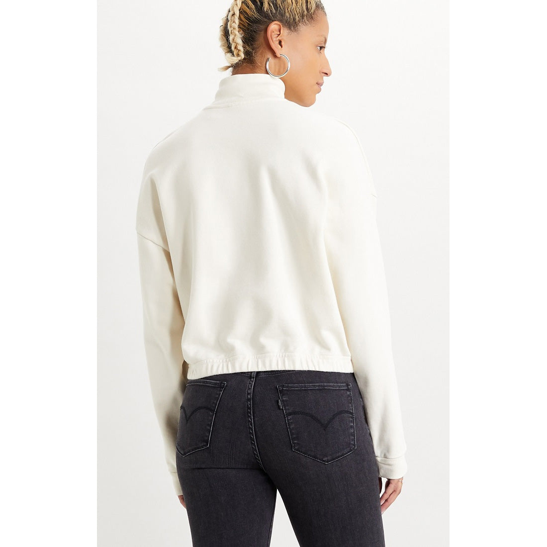 Levi's Pom Quarter Zip — available at Norwood