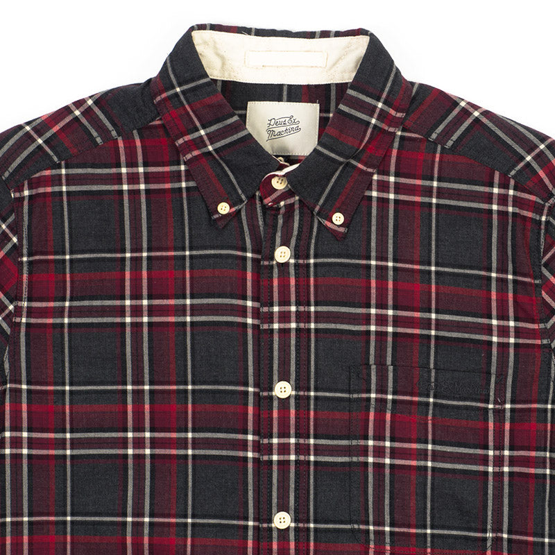 Deus Ex Machina Albie Check L/S Shirt — available at Norwood