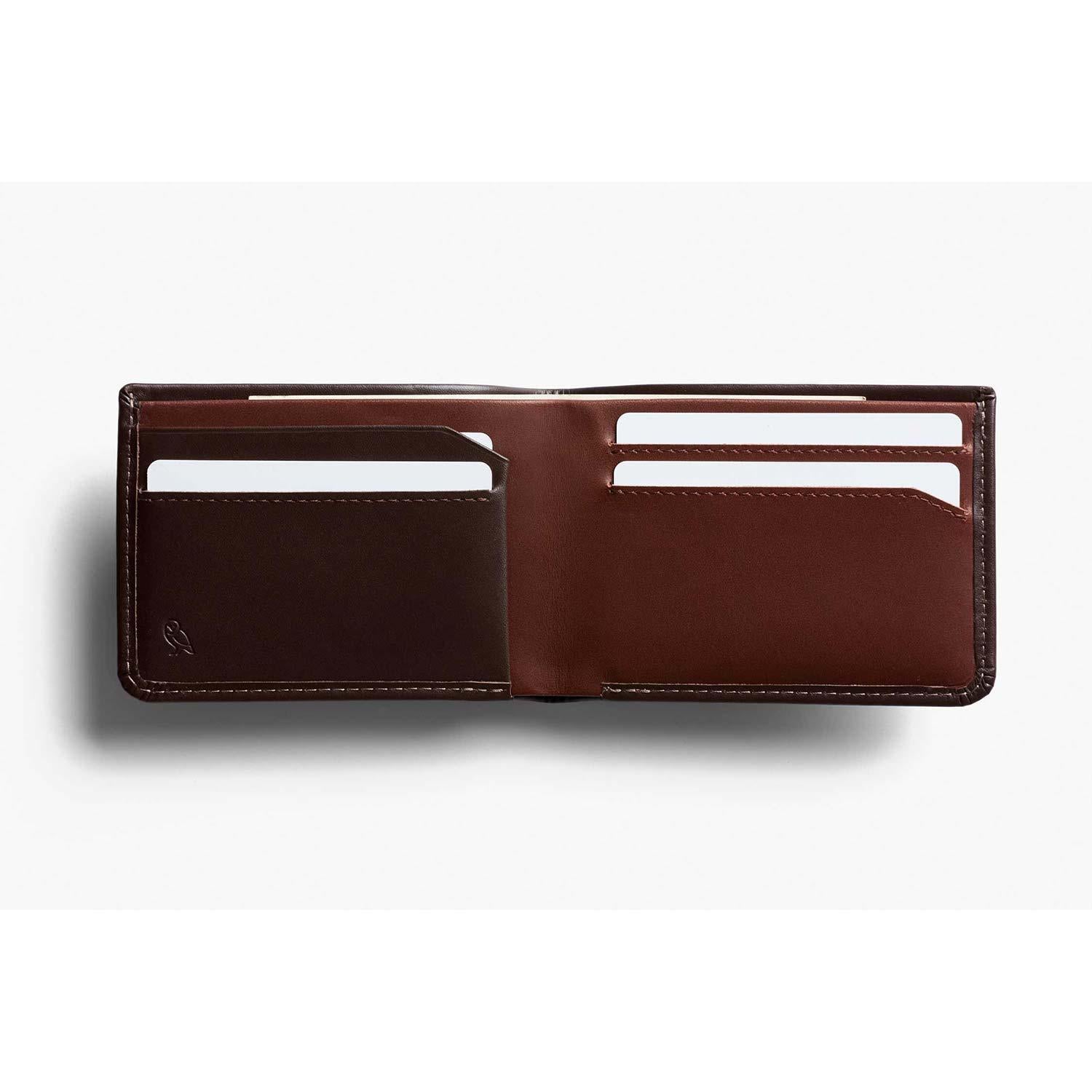 Bellroy The Low wallet, java — available at Norwood