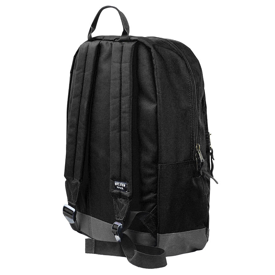 Brixton Locker Backpack, Washed Black — available at Norwood