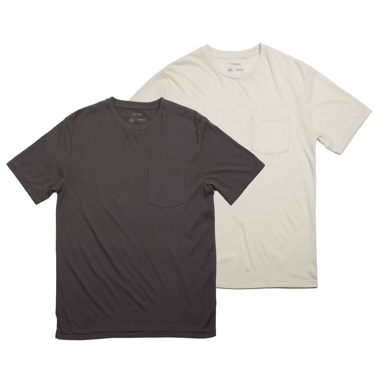 Brixton Vital S/S Pocket Tee 2-Pack — available at Norwood
