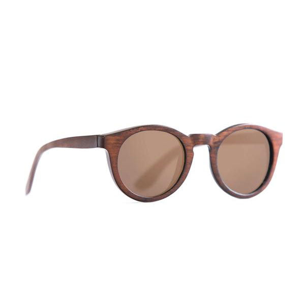 Proof Fairview Wood - Mahogany/Brown Polarized sunglasses — available at Norwood