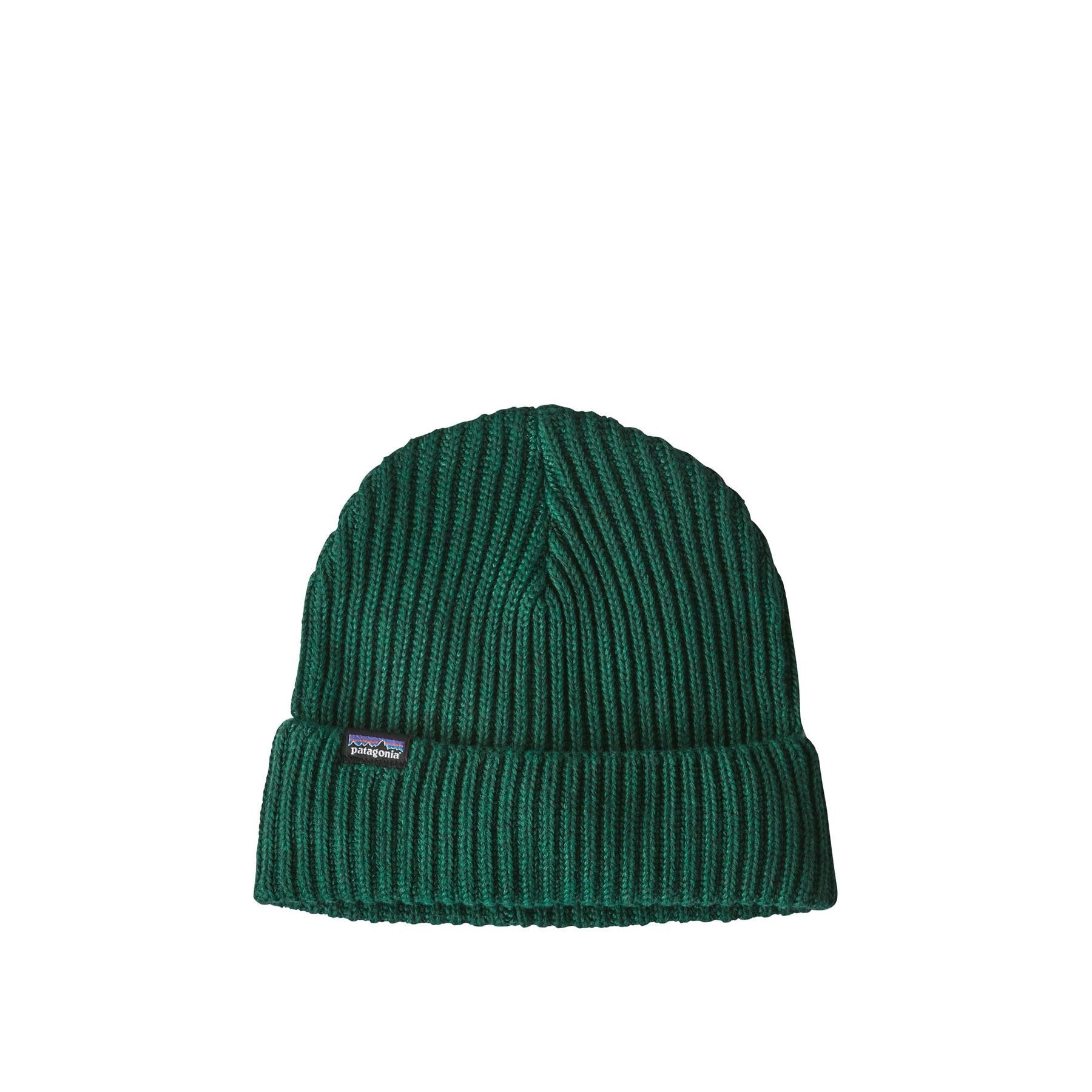Patagonia Fishermans Rolled Beanie, micro green — available at Norwood