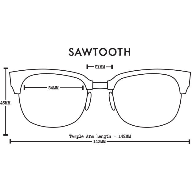 Proof Sawtooth - Tiger Camo Polarized sunglasses — available at Norwood