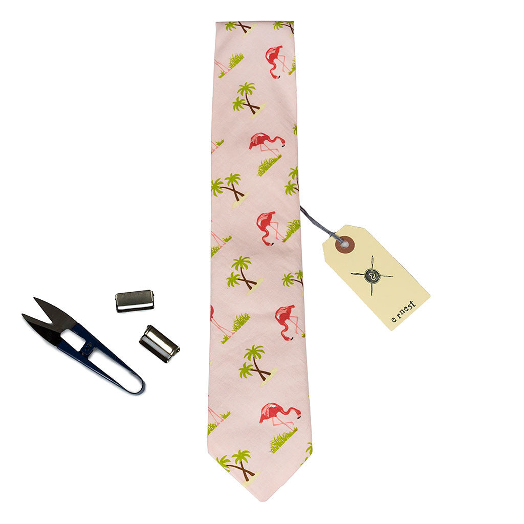 Cursor & Thread Ernest cotton neck tie — available at Norwood