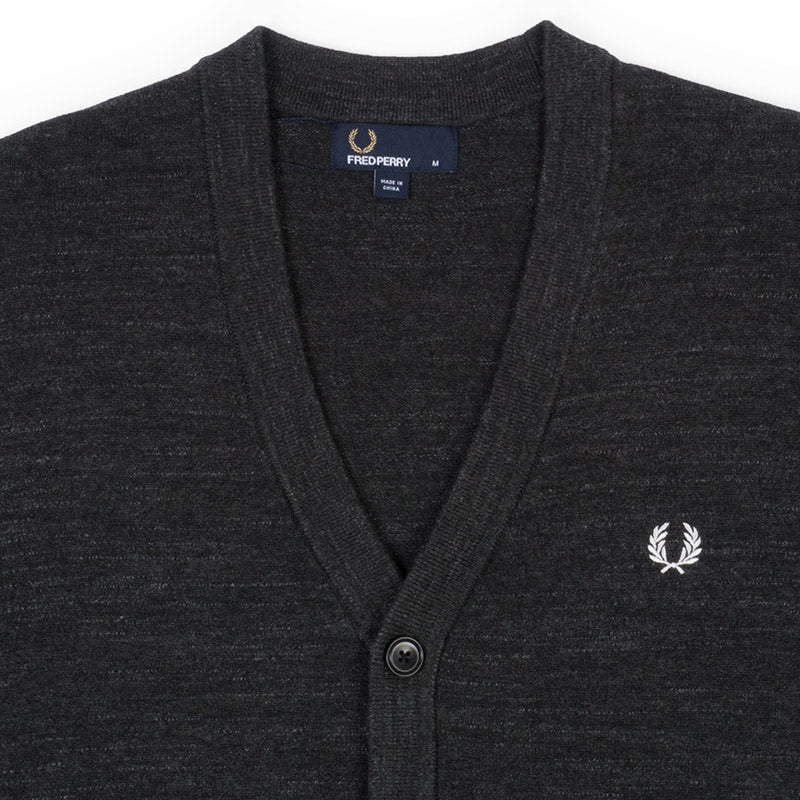 Fred Perry Budding Yarn Tipped Cardigan — available at Norwood
