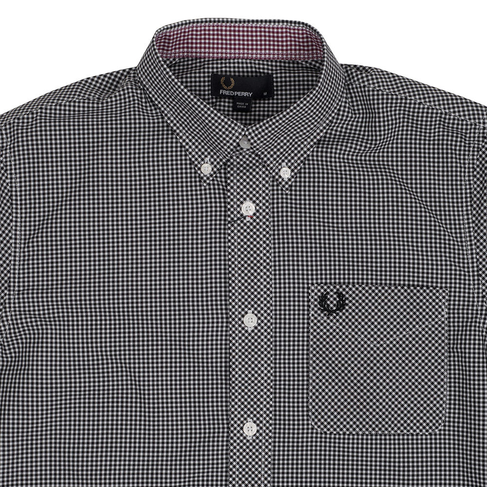 Fred Perry Classic Gingham Shirt — available at Norwood