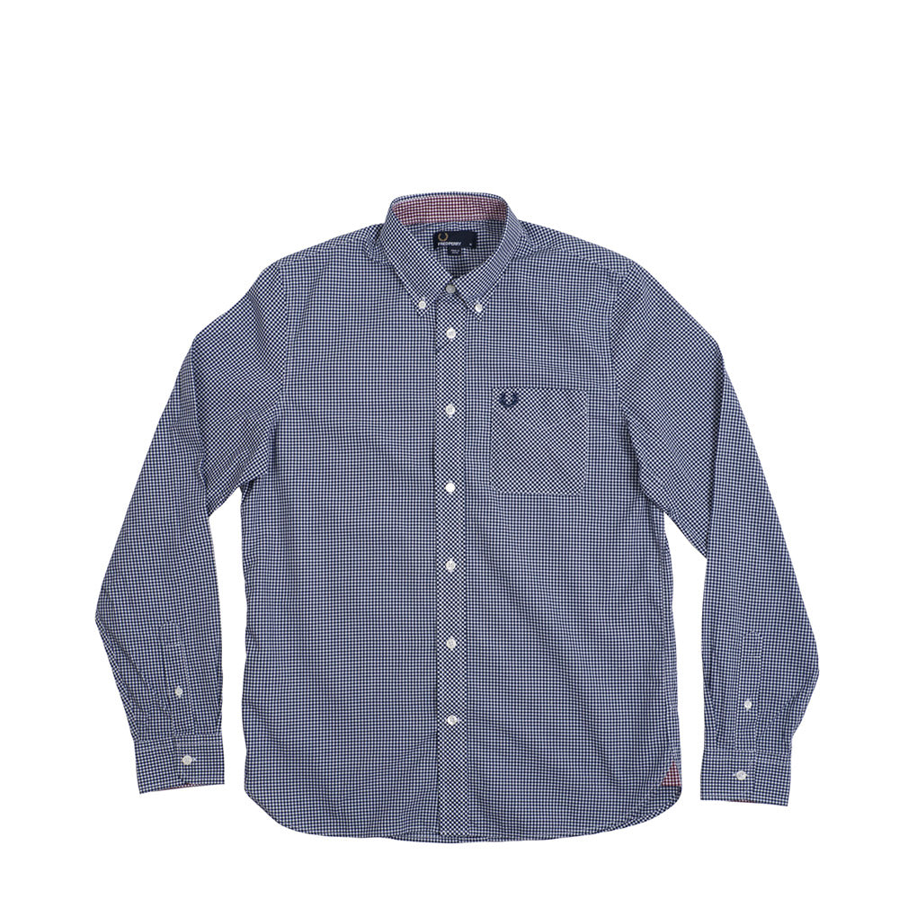 Fred Perry Classic Gingham Shirt — available at Norwood