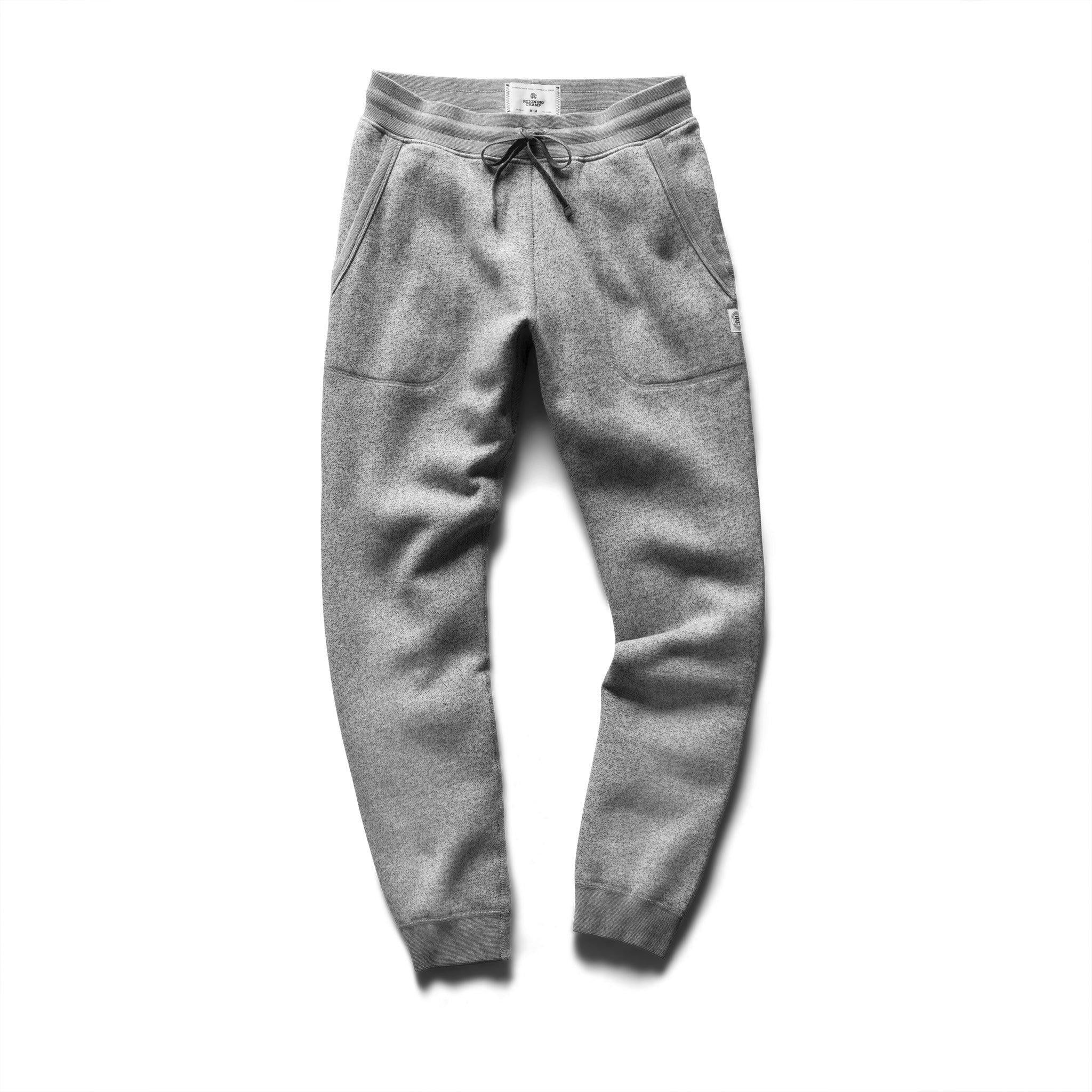 Reigning Champ Knit Tiger Fleece Slim Sweatpant — available at Norwood
