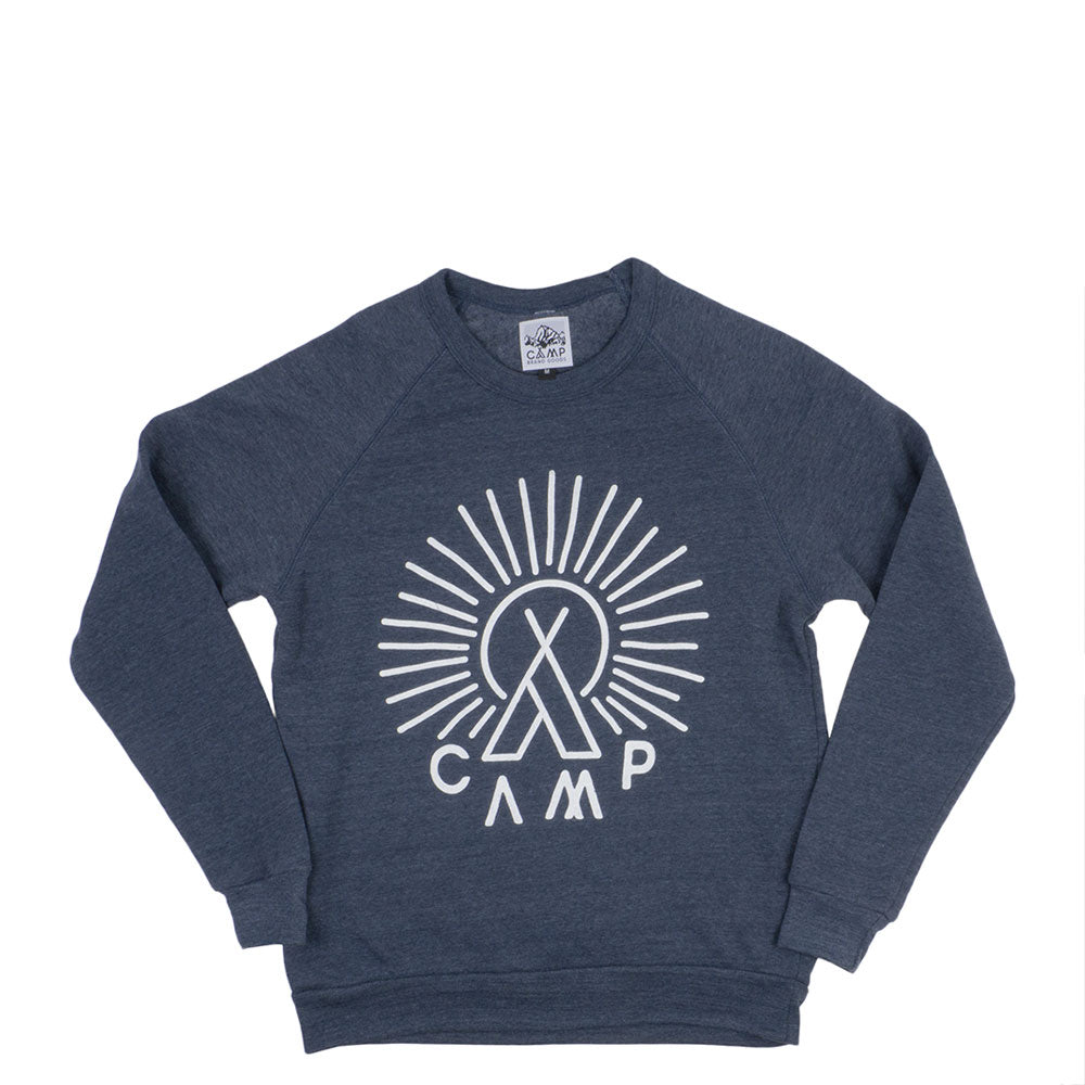 Camp Brand Goods Good Mornin' Crew sweatshirt — available at Norwood