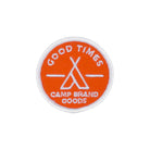 Camp Brand Goods Good Times Circle Patch