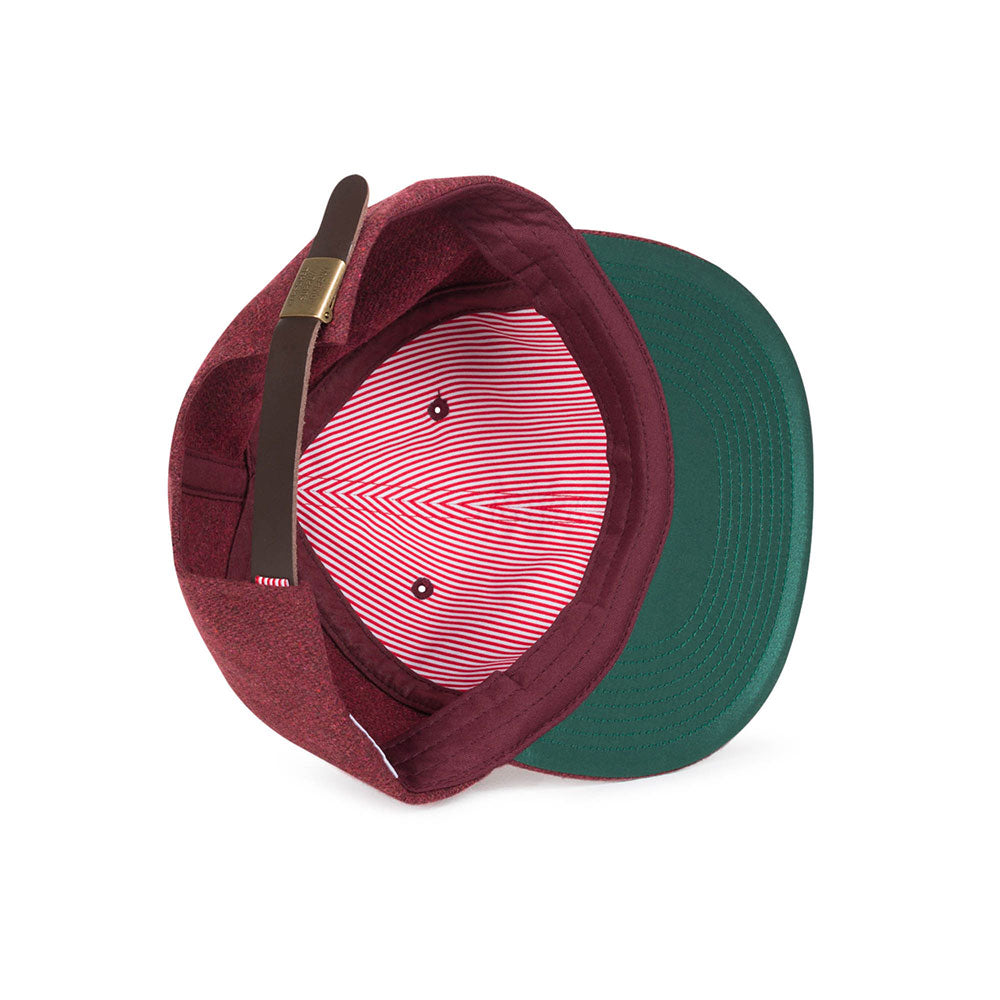 Herschel Harwood Hat, Wool Windsor Wine — available at Norwood