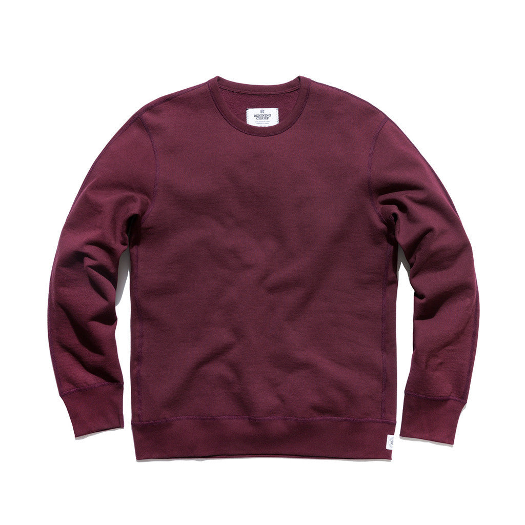Reigning Champ Heavyweight crewneck — available at Norwood