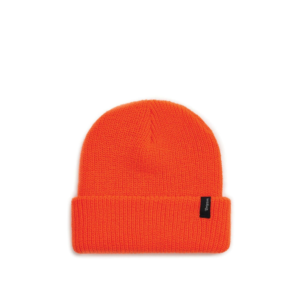 Brixton Heist Beanie - Blaze Orange — available at Norwood