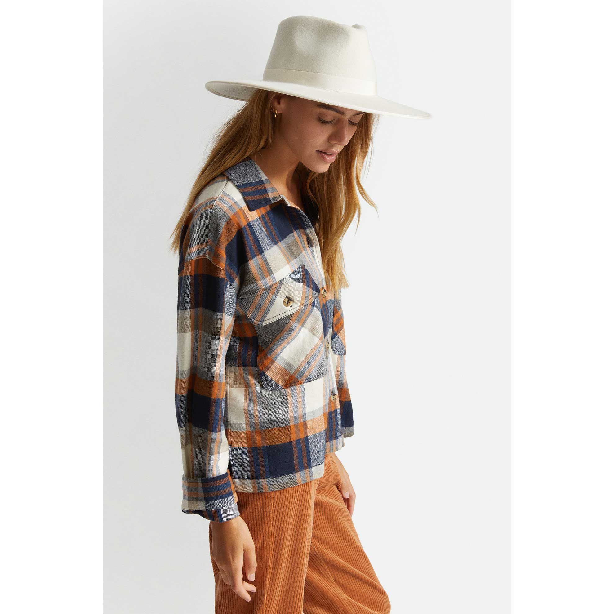 Brixton Womens Bowery L/S Flannel — available at Norwood