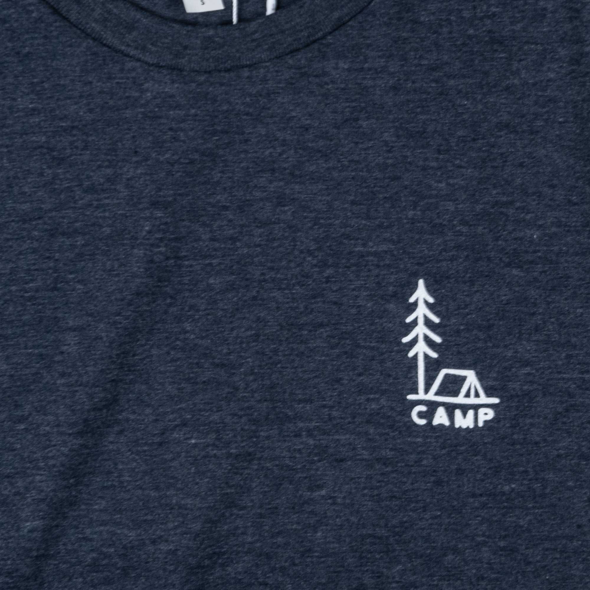 Camp Brand Goods In Tents t-shirt — available at Norwood