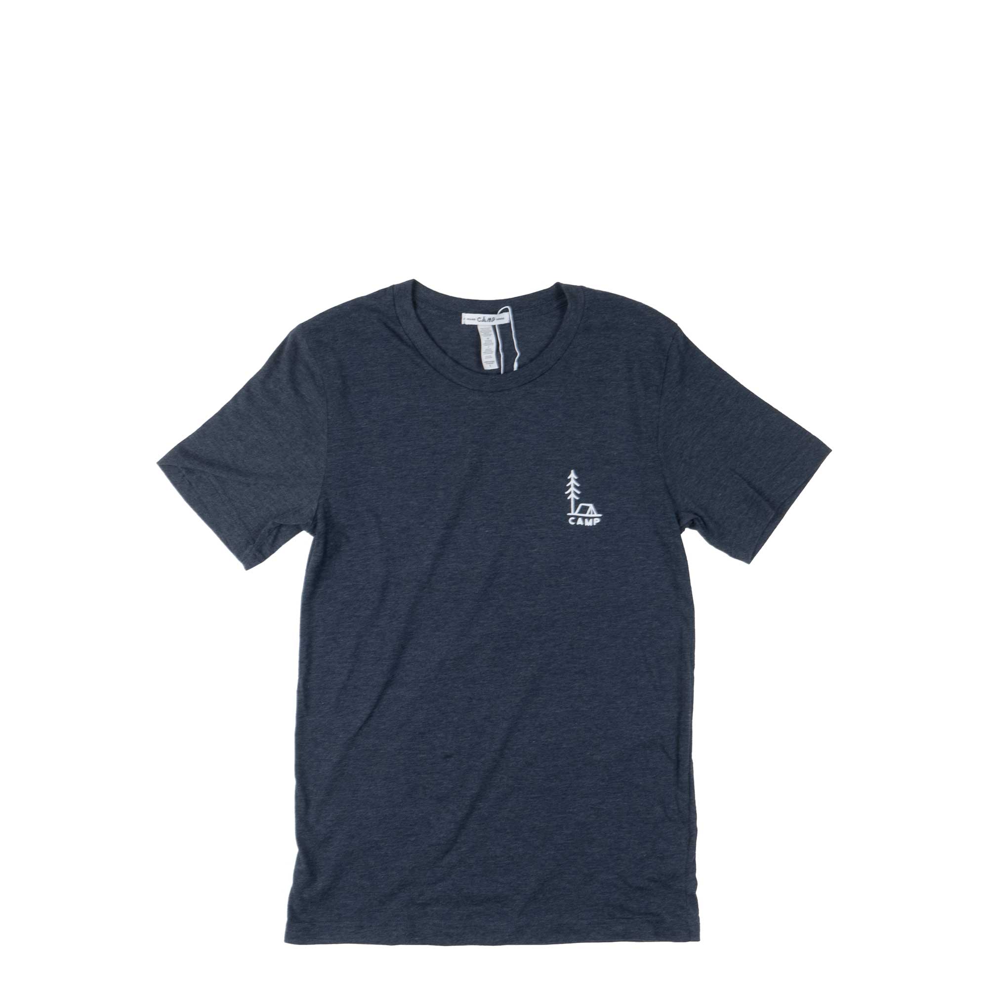 Camp Brand Goods In Tents t-shirt — available at Norwood