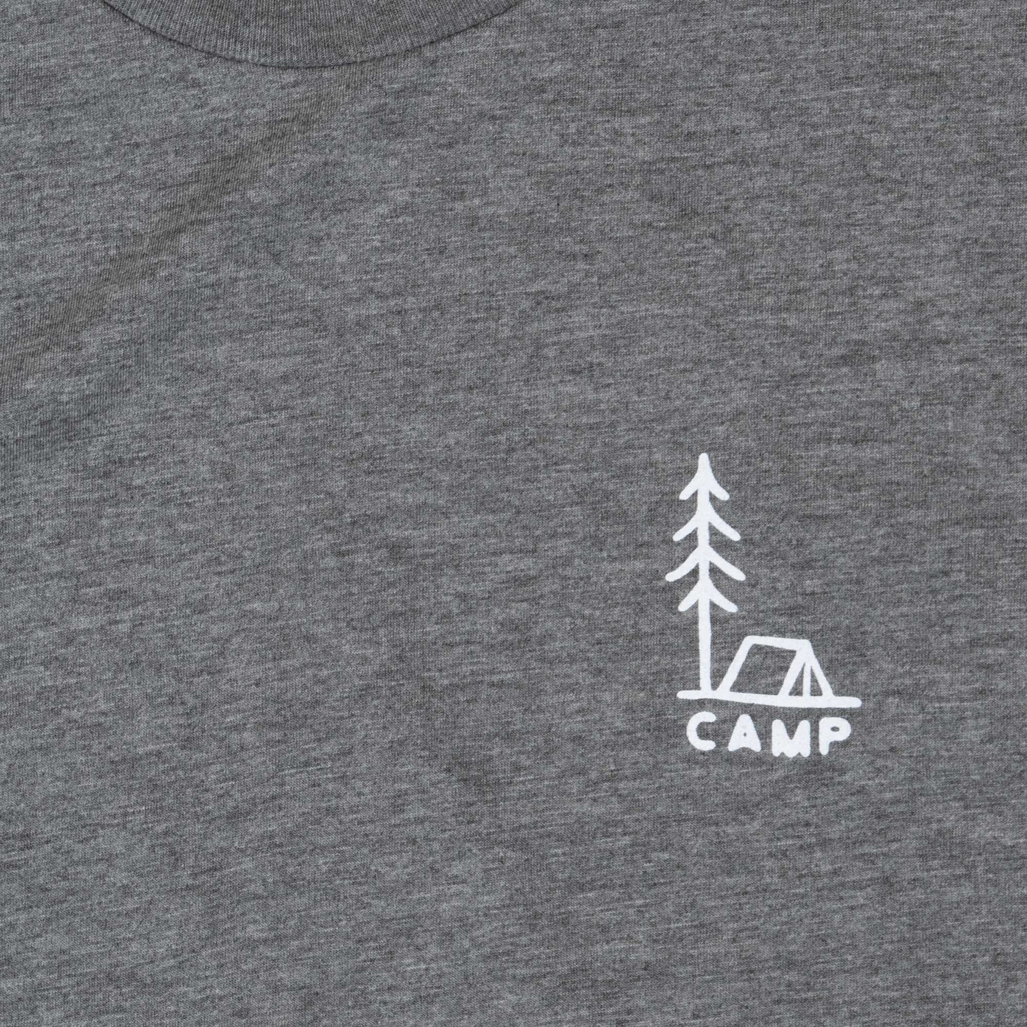Camp Brand Goods In Tents t-shirt — available at Norwood
