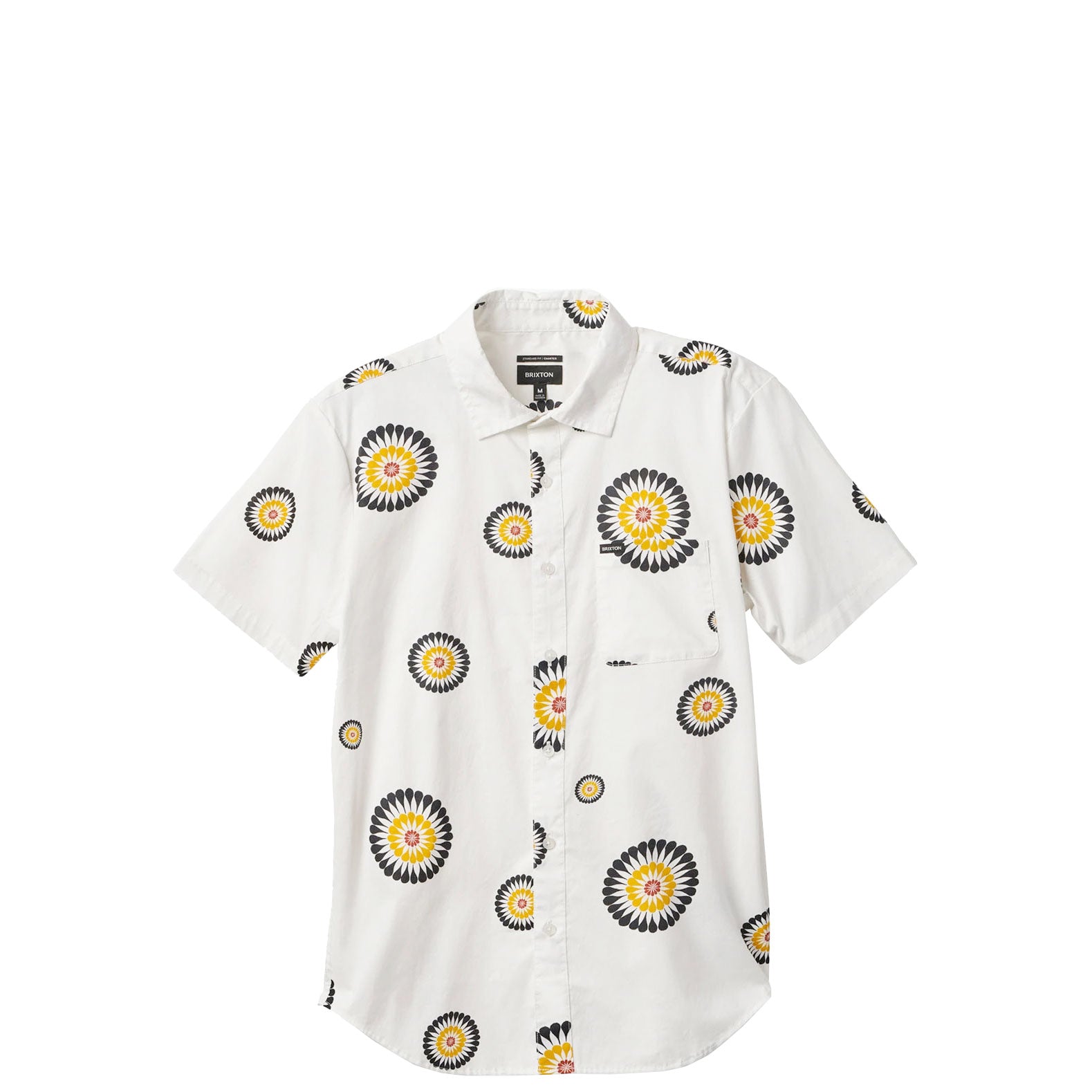 Brixton Charter Print S/S Woven Shirt — available at Norwood
