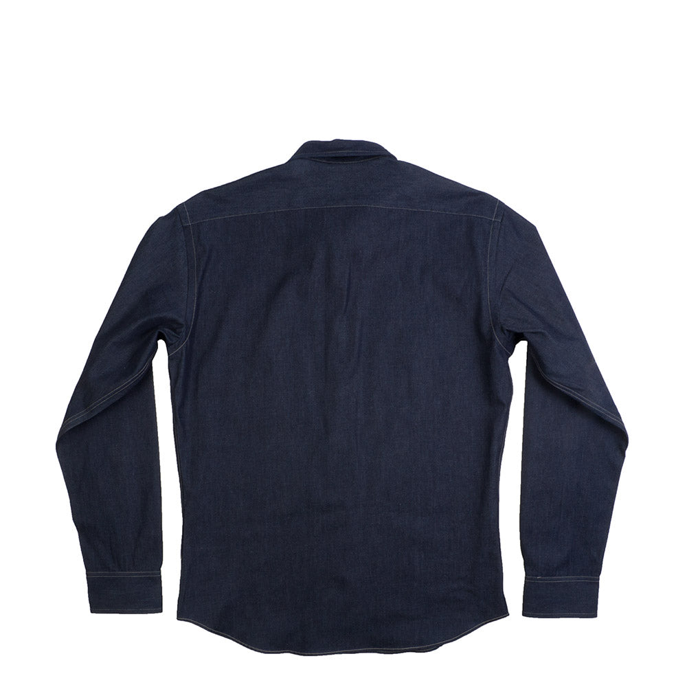 Kovalum Denim shirt — available at Norwood