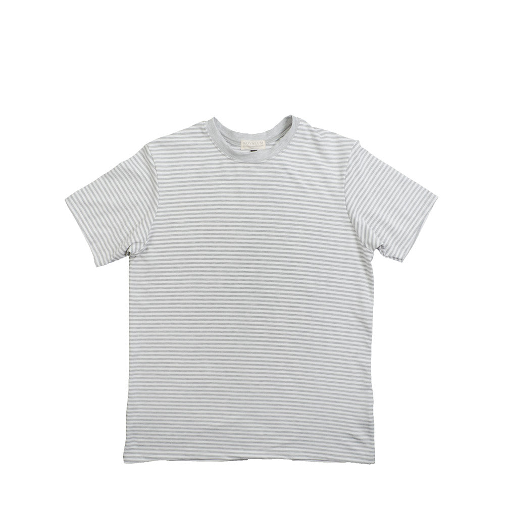Kovalum Striped Crew tee — available at Norwood