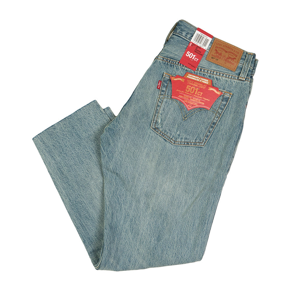 Levi's Womens 501 CT Cropped denim — available at Norwood