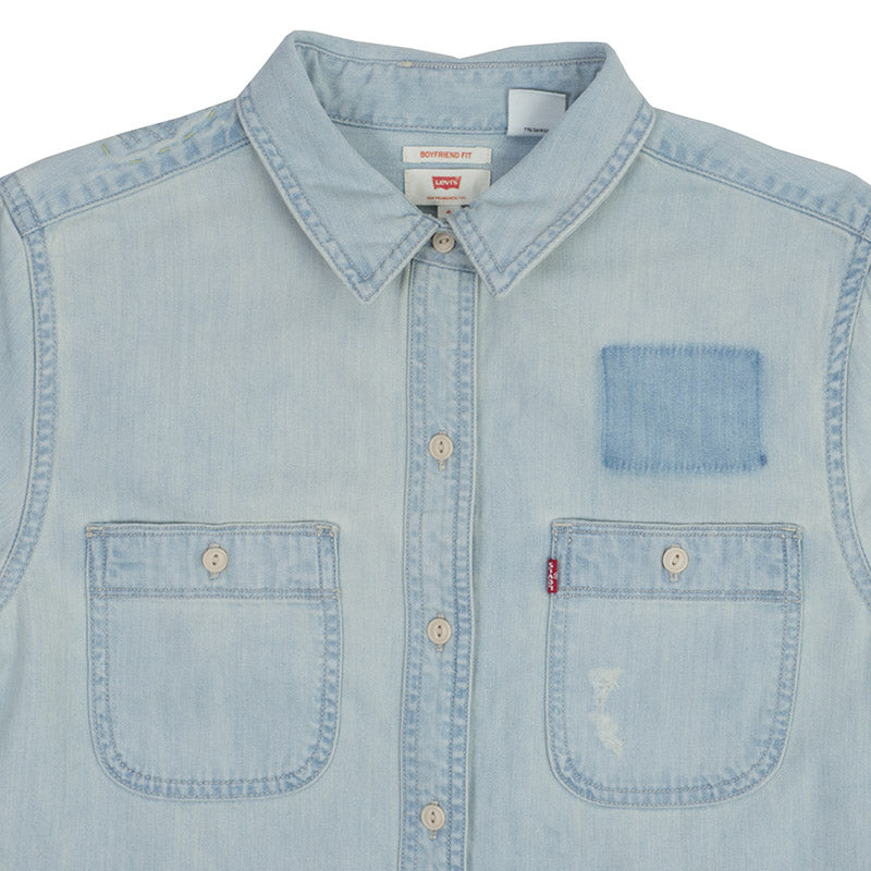 Levi's Womens Workwear Boyfriend Shirt — available at Norwood