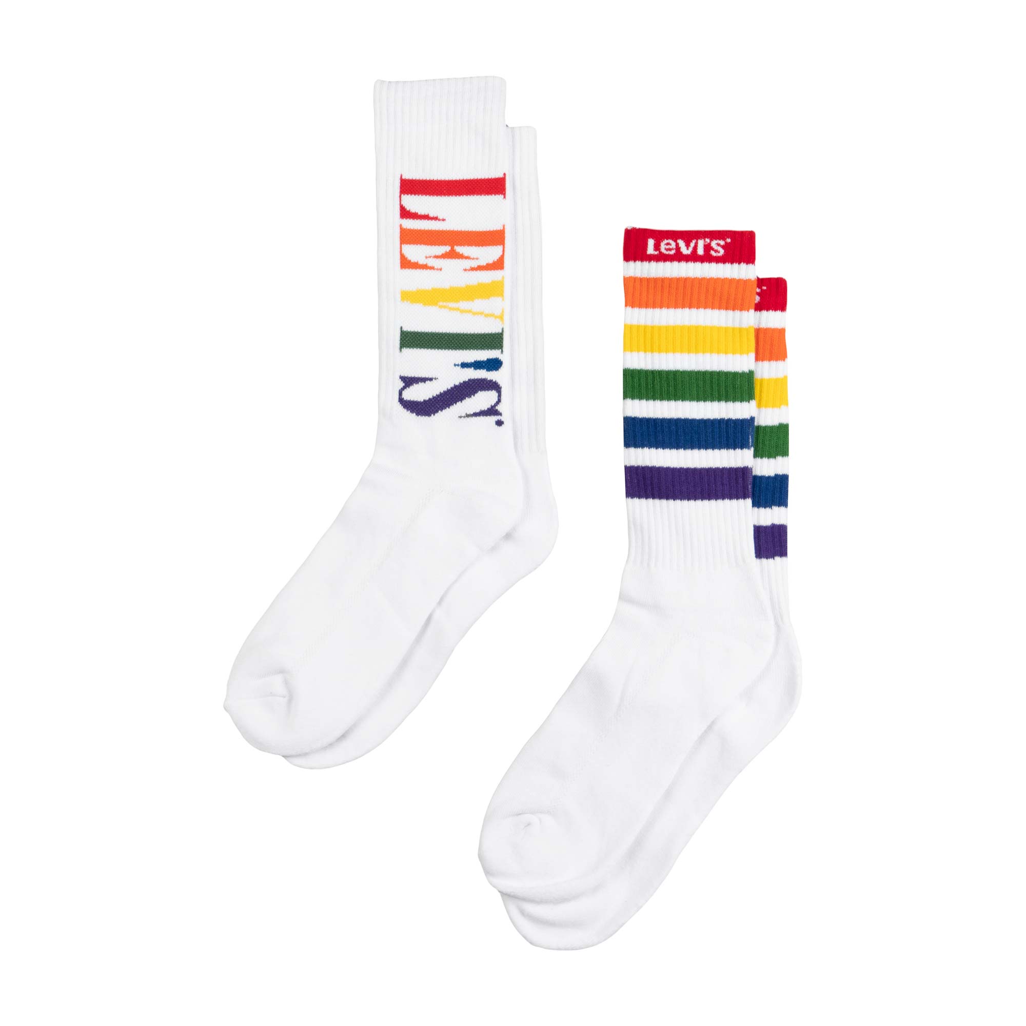 Levi's Pride sock (2-pack) — available at Norwood