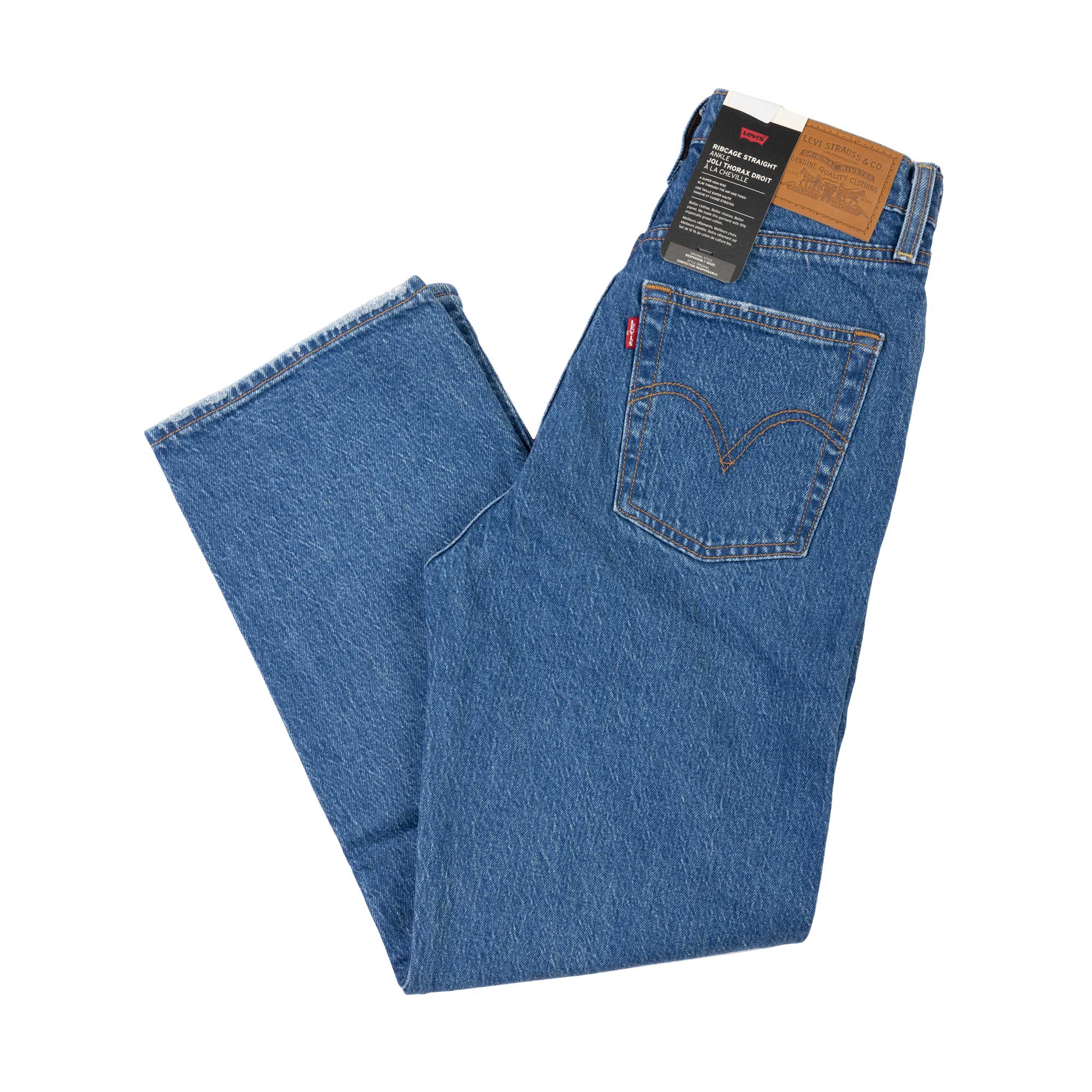 Levi's Womens Ribcage Straight Ankle — available at Norwood
