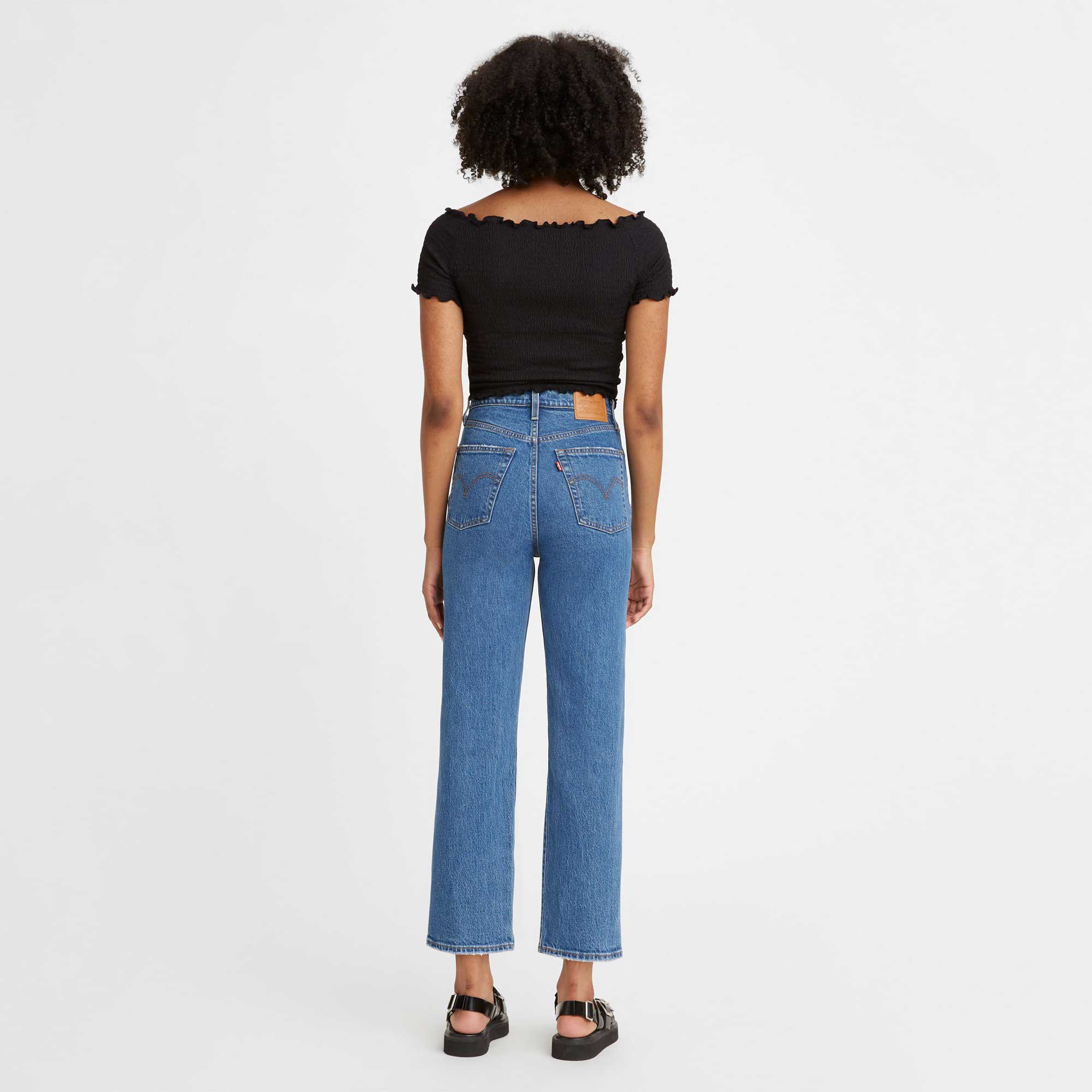 Levi's Womens Ribcage Straight Ankle — available at Norwood