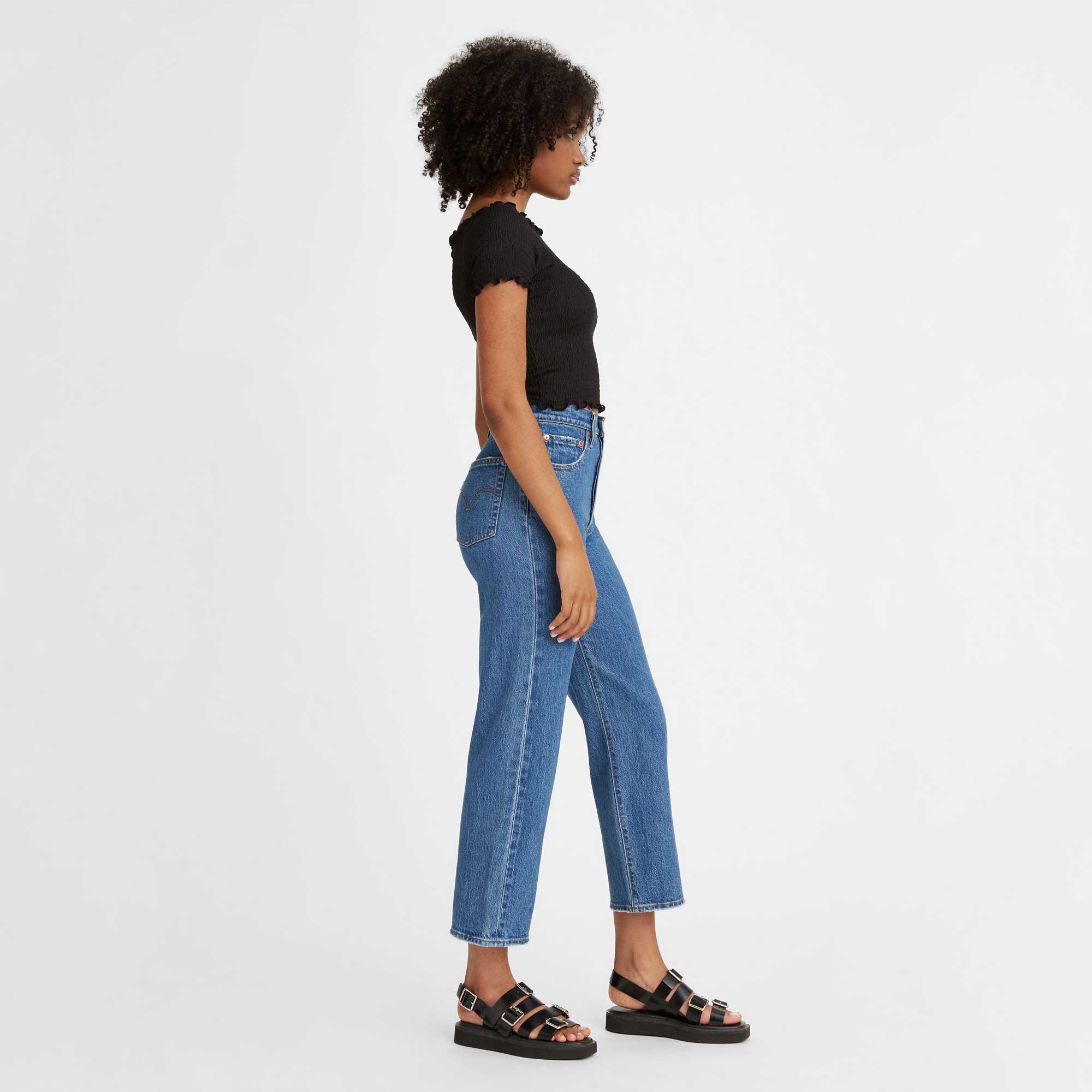 Levi's Womens Ribcage Straight Ankle — available at Norwood