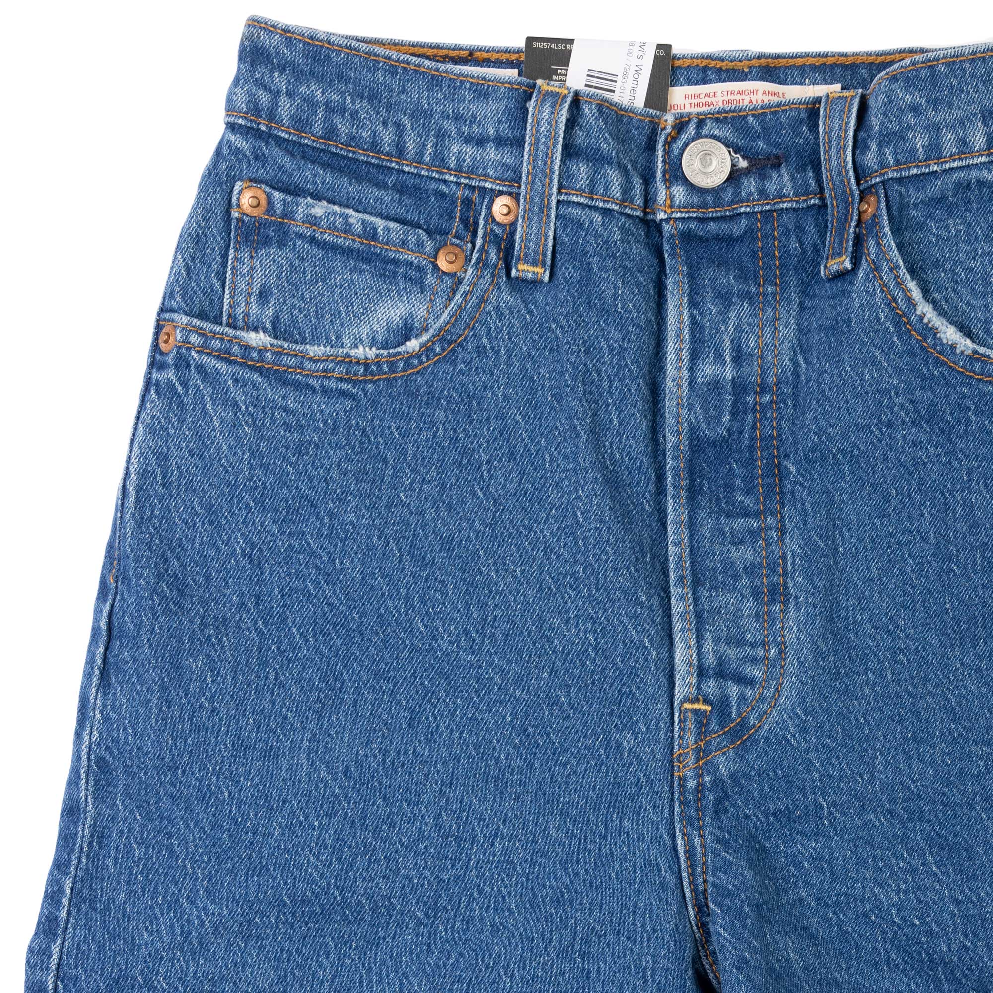 Levi's Womens Ribcage Straight Ankle — available at Norwood