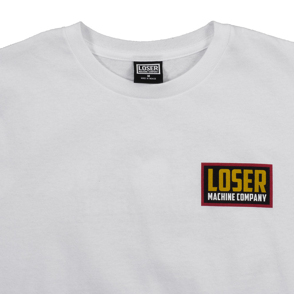 Loser Machine Life Long Stock Tee — available at Norwood