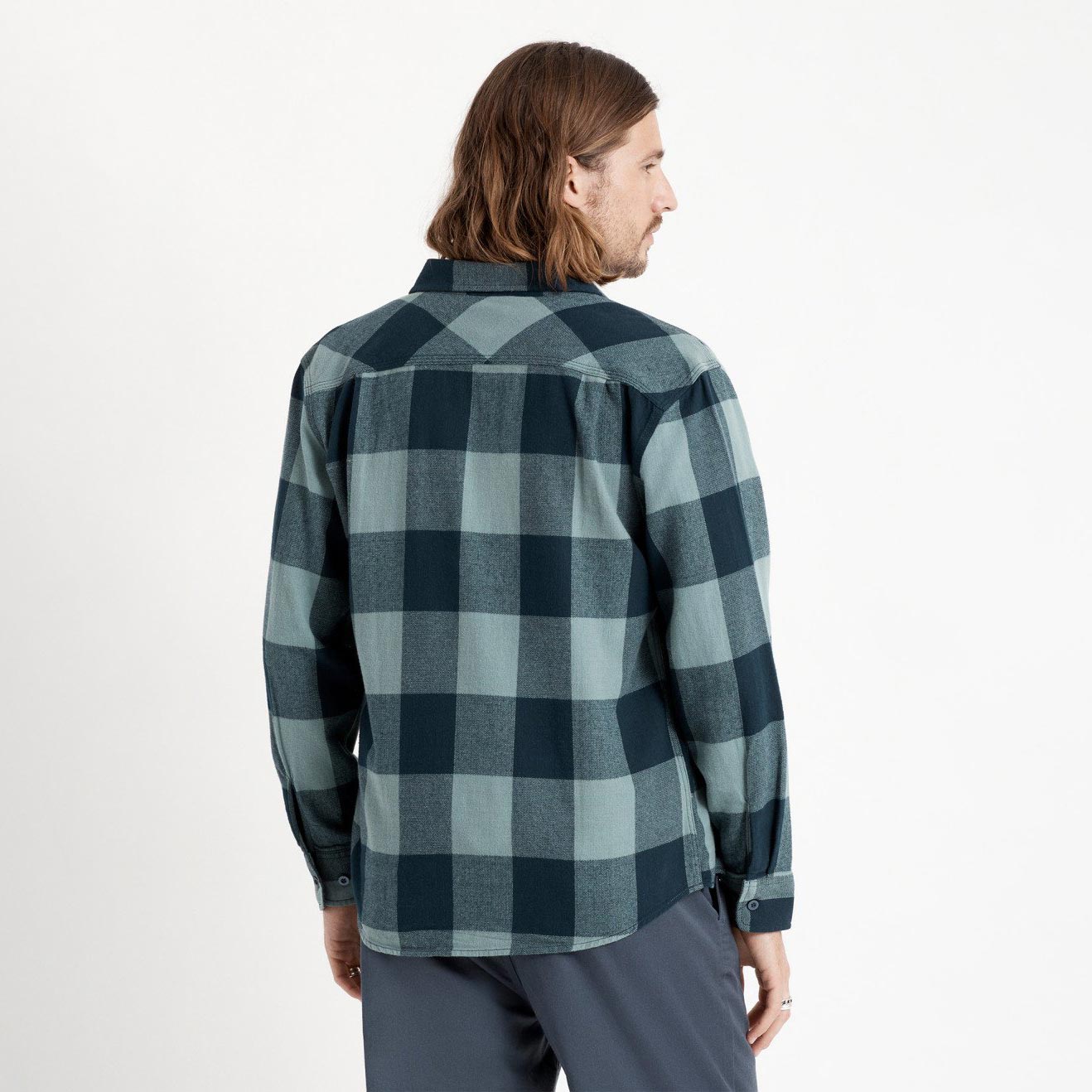 Brixton Bowery Lightweight L/s Flannel — available at Norwood