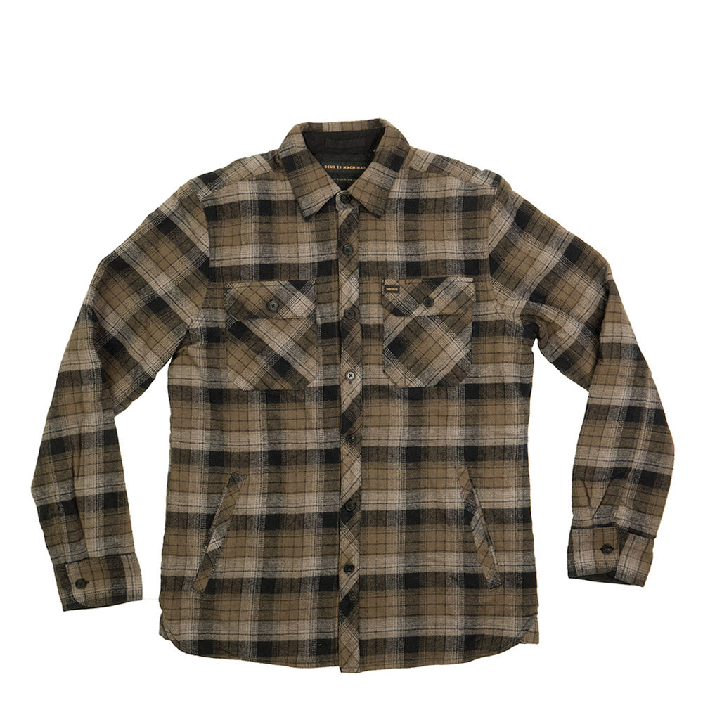 Deus Ex Machina Maxwell Plaid Overshirt — available at Norwood
